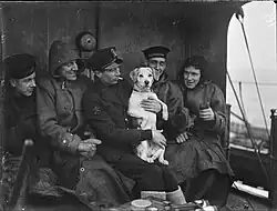 Le chien Pluto était la mascotte du HMS Cossack.
