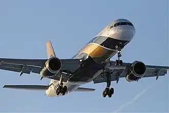 Boeing 757 de la compagnie