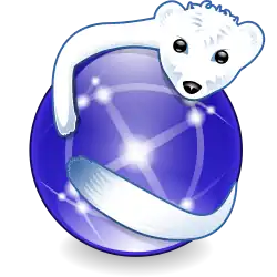 Logo d'Iceweasel (version Debian).