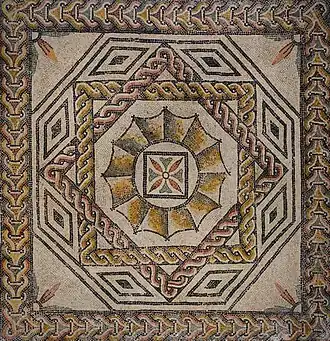 Mosaïque abstraite d'Icosium