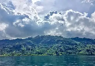Idjwi vue du Lac Kivu