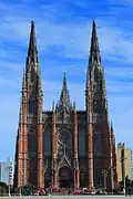 Cathédrale de l'Immaculée-Conception de La Plata (Argentine).