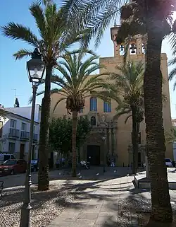 L'église sur la place San Agustín.