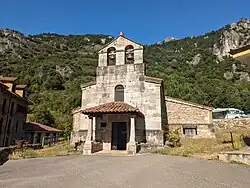 L'église de San Pedro, Pola de Somiedo.