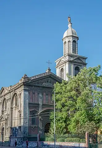 Image illustrative de l’article Église Saint-Raphaël de Santiago du Chili