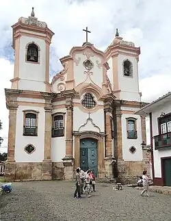 Basilique mineure de Notre-Dame-du-Pilier (pt), à Ouro Preto.