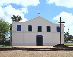 Église matrice de Nossa Senhora de Sant'Ana do Sacramento, dans le Mato Grosso.