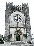 Église San Nicolás à Portomarín.