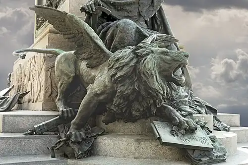 Le lion de Venise Rugissant