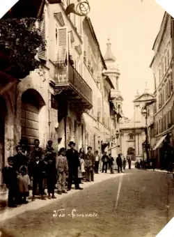 Le Corso de Lorette au début du XX°