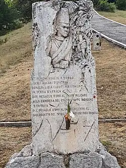Mémorial aux ascari dans les Abruzzes