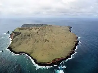 Vue de l'île Saint-Paul.