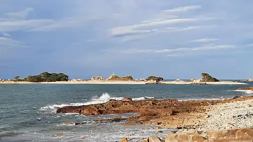 Port-Blanc : l'Île aux Femmes.