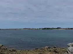 Vue de la partie Sud de l'île de Batz : de Porz an Eog à Porz Aliou.