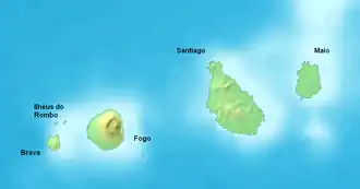 (Voir situation sur carte : îles de Sotavento)