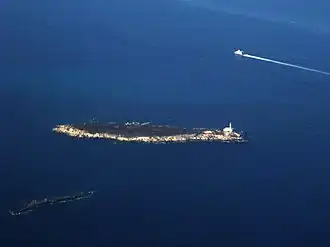 Vue aérienne de Los Ahorcados