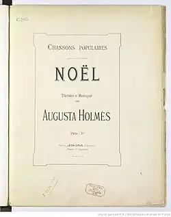 Image illustrative de l’article Noël (Holmès)