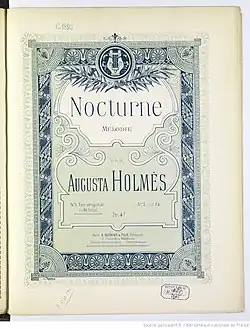 Image illustrative de l’article Nocturne (Holmès)