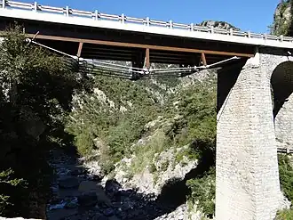 Pont d'Ilonse, Ilonse, Alpes-Maritimes.