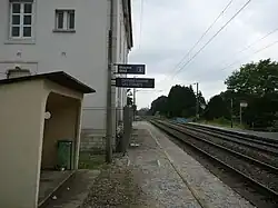 Vue en direction de Dole.