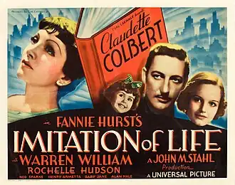 Description de l'image Imitation of Life (1934 poster - alt half-sheet).jpg.
