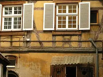 Immeuble (1599) au no&nbsp;23&nbsp;Inscrit MH (1985)