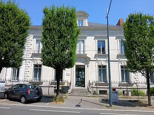 N° 28 bd de Launay, hôtel particulier ayant appartenu à Maximilien et Oswald Siffait.