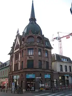 Immeuble du Lion de Peugeot (1909), Montbéliard.