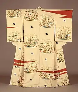 Création contemporaine :Kimonos, par Inagaki Toshijirō, 1961.