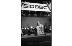 Inauguration de Sidbec-Dosco à Contrecœur en 1972