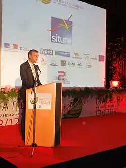 Discours de Pierre-Michel Bernard, maire d'Anzin.