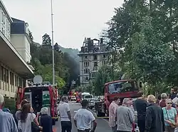L'incendie du Bernascon en 2015.