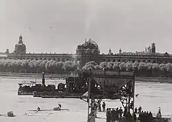 Fin de l'incendie du dôme le 4 septembre 1944