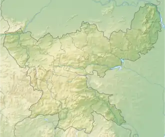 Voir sur la carte topographique du Jharkhand