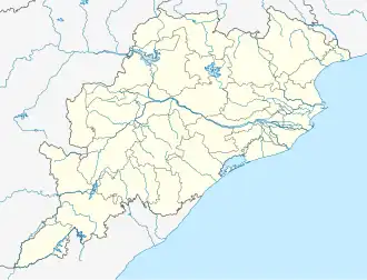Voir sur la carte administrative de l'Odisha