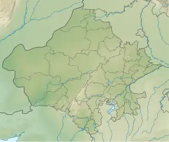 Voir sur la carte topographique du Rajasthan