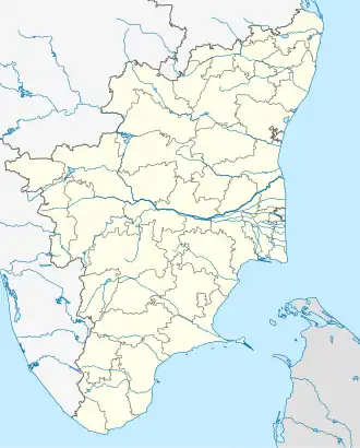 Voir sur la carte administrative du Tamil Nadu