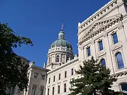Le capitole de l'Indiana.