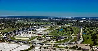 Vue aérienne du circuit en 2016.