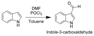 Formylation de l'indole de Vilsmeyer-Haack