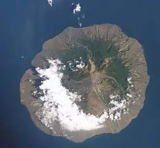 Image satellite de Sangeang.