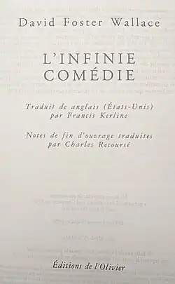 L'Infinie Comédie