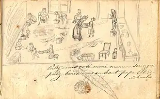 Infirmerie commune à l'hacienda.