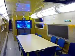 Ancienne voiture-bar.