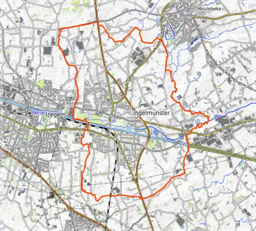 Carte topographique.