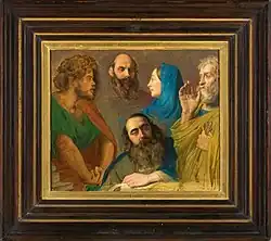 Jean-Auguste Dominique Ingres, Étude pour "Jésus au milieu des docteurs", 1862. Musée Fabre, Montpellier.