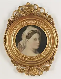 Tête de la Grande Odalisque, 1814 – Musée de Grenoble, Grenoble.