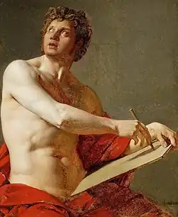 Étude académique, Jean-Auguste-Dominique Ingres, 1801