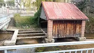 Ancien lavoir rue du pasteur Herrmann.