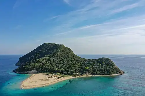 L'îlot de Marathonisi